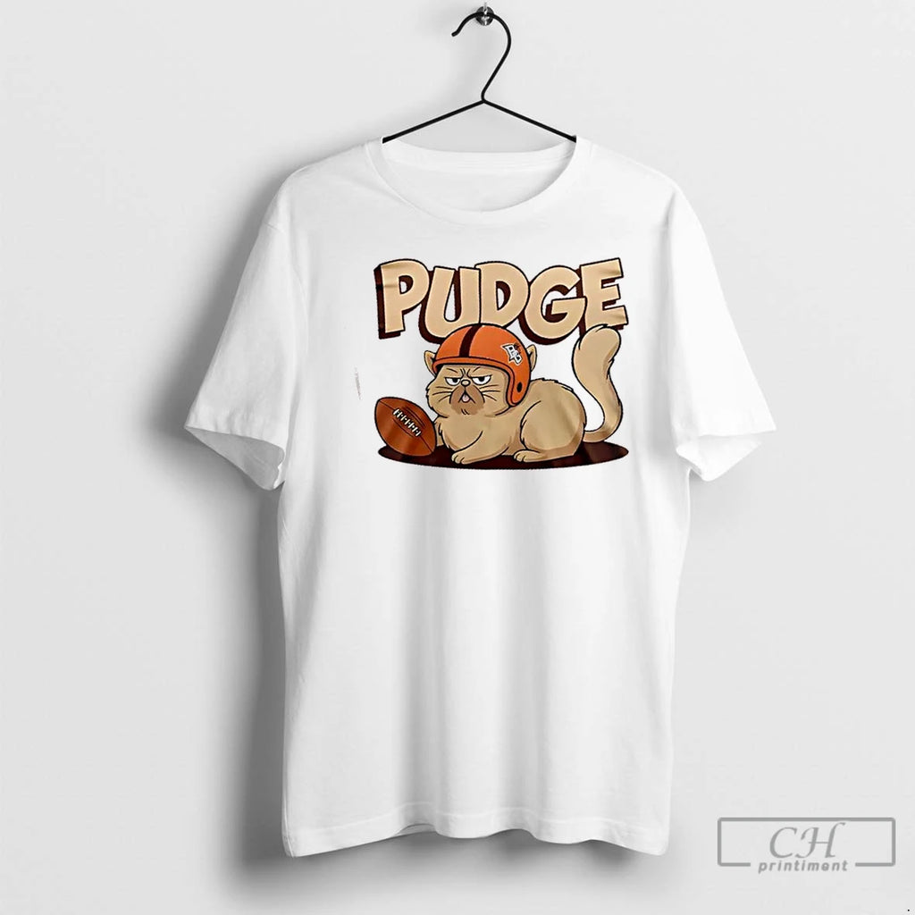 Premium Bgsu Bowling Green State University Football Pudge The Cat 2 Sided