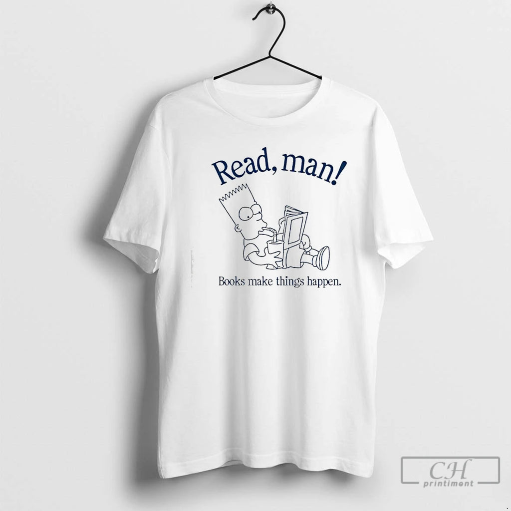 Premium Bartman Read Man Books Make Things Happen