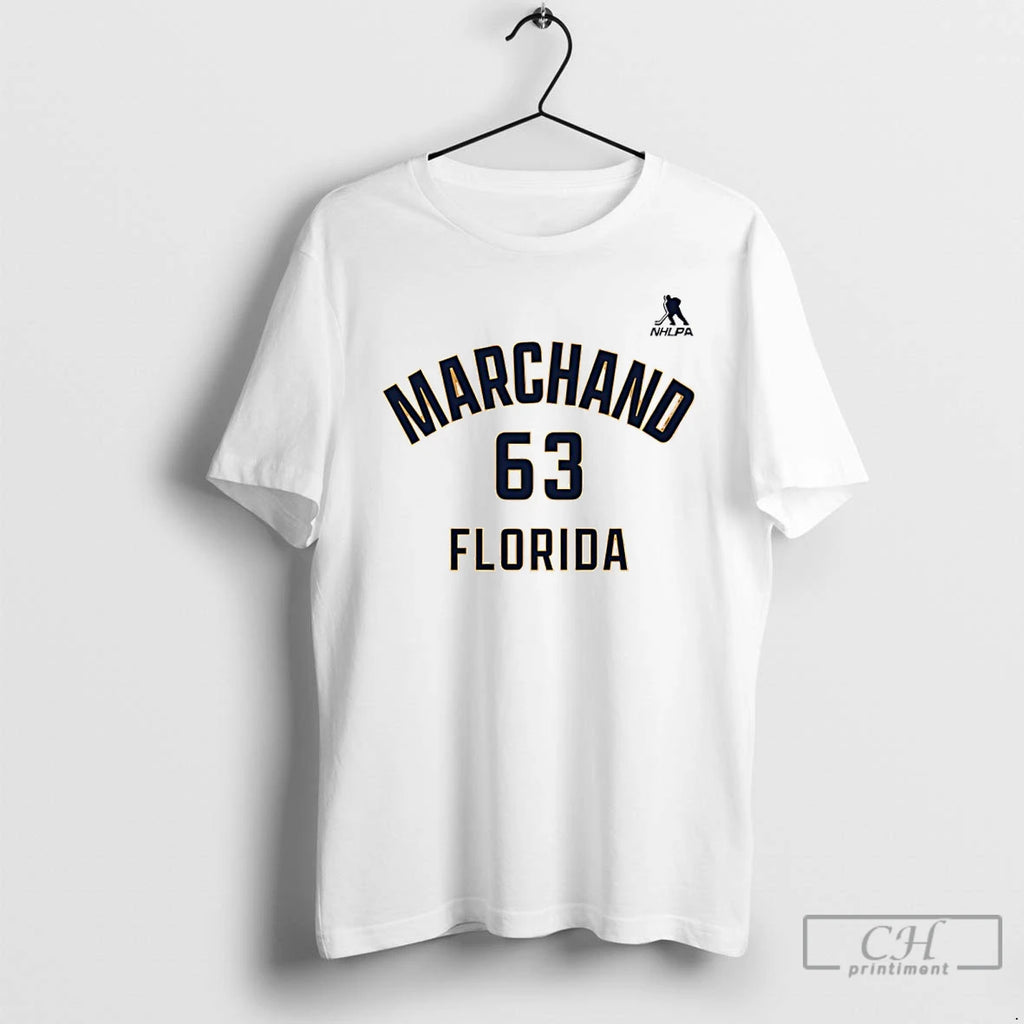 Premium Brad Marchand 63 Florida Panthers Nhl Player Number And Name