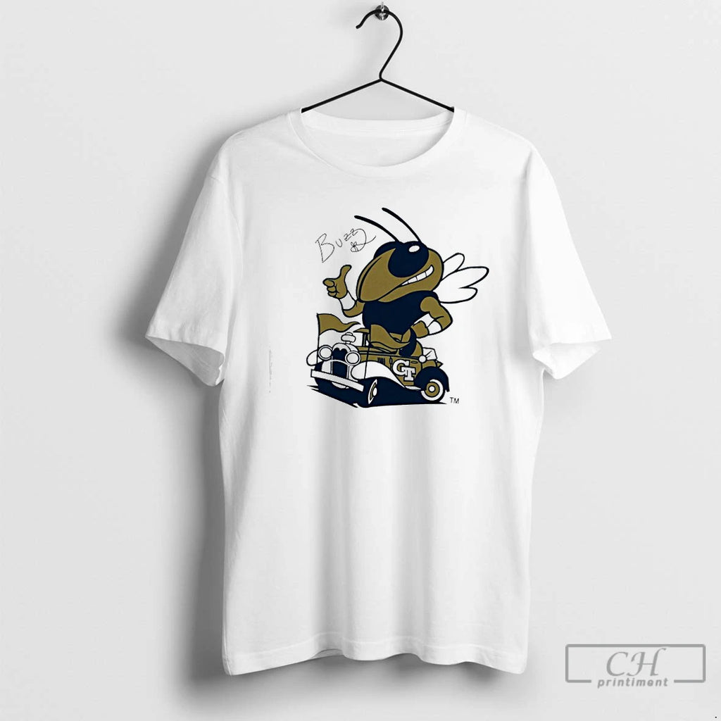 Premium Buzz Georgia Tech Yellow Jackets T Shirts