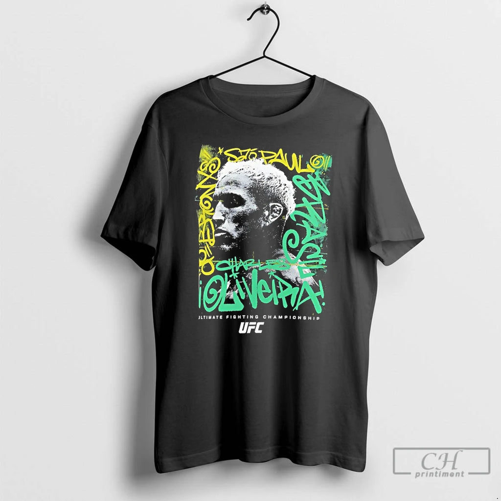 Premium Charles Oliveira Ufc Headspace Graphic T Shirts