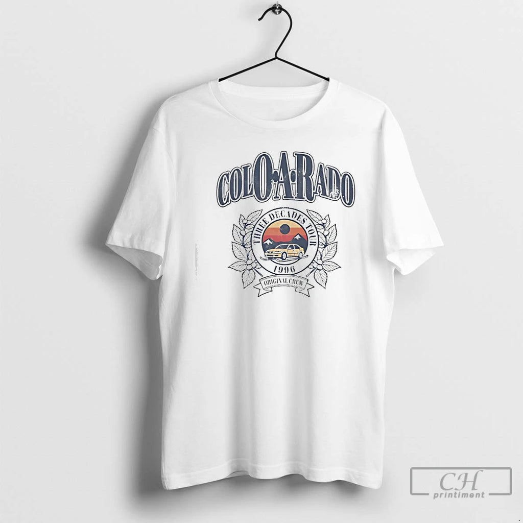 Premium Coloarado Oar Three Decades Tour 1996 Crew Vintage