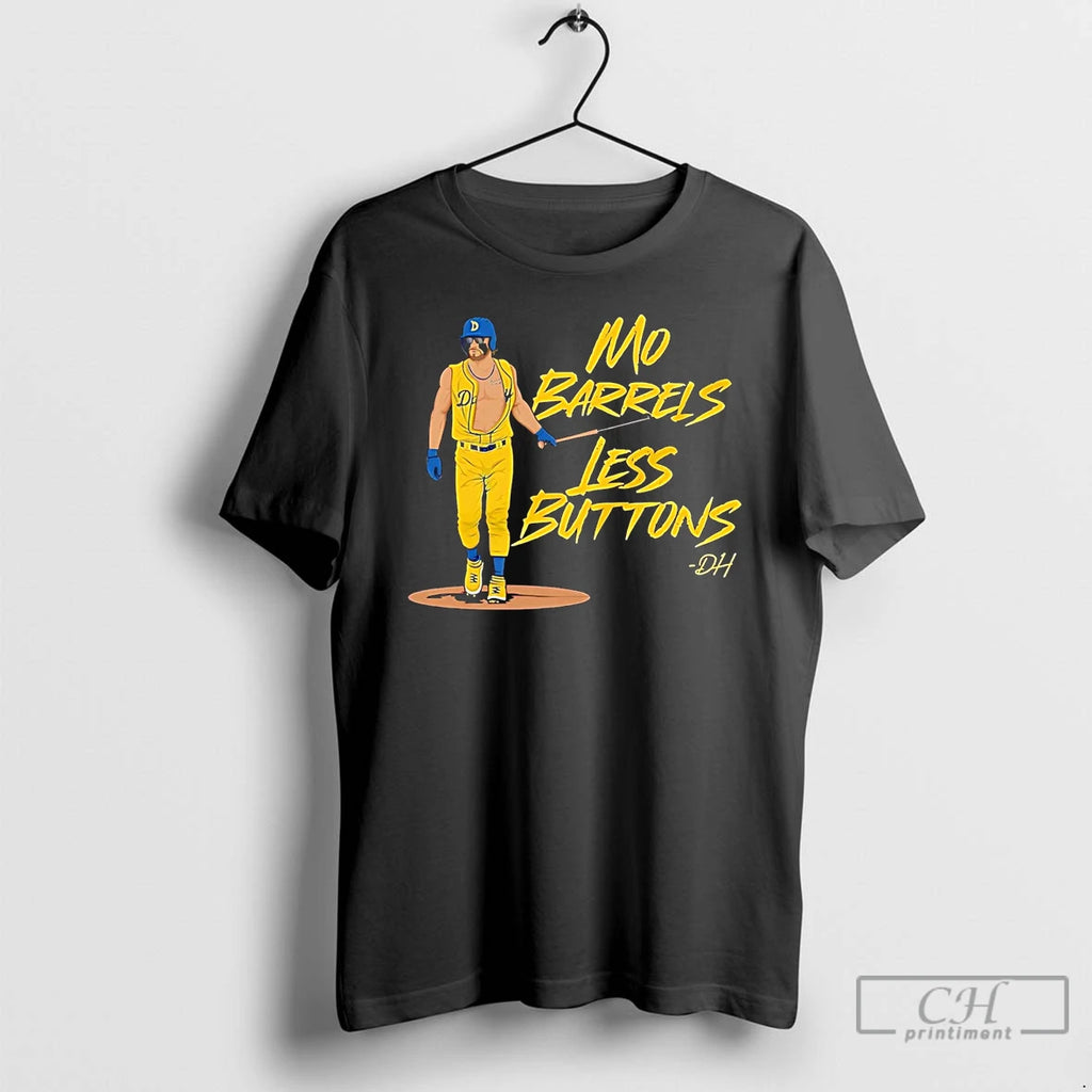 Premium Danny Lehmann Mo Barrels Less Buttons La Dodgers