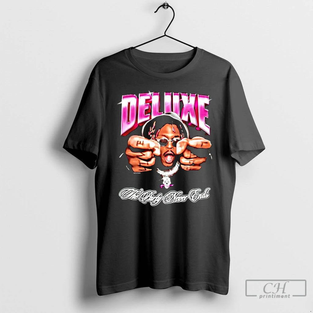 Premium Deluxe The Party Never Ends Graphic Print