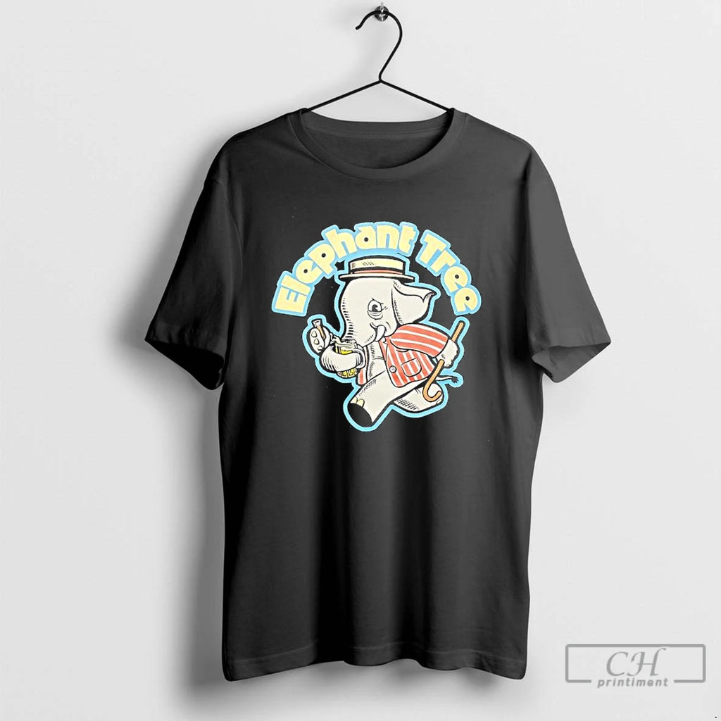Premium Elephant Tree Graphic