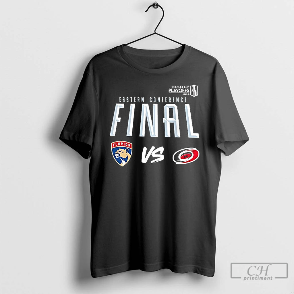 Premium Florida Panthers Vs Carolina Hurricanes Eastern Conference Final 2025 T Shirts