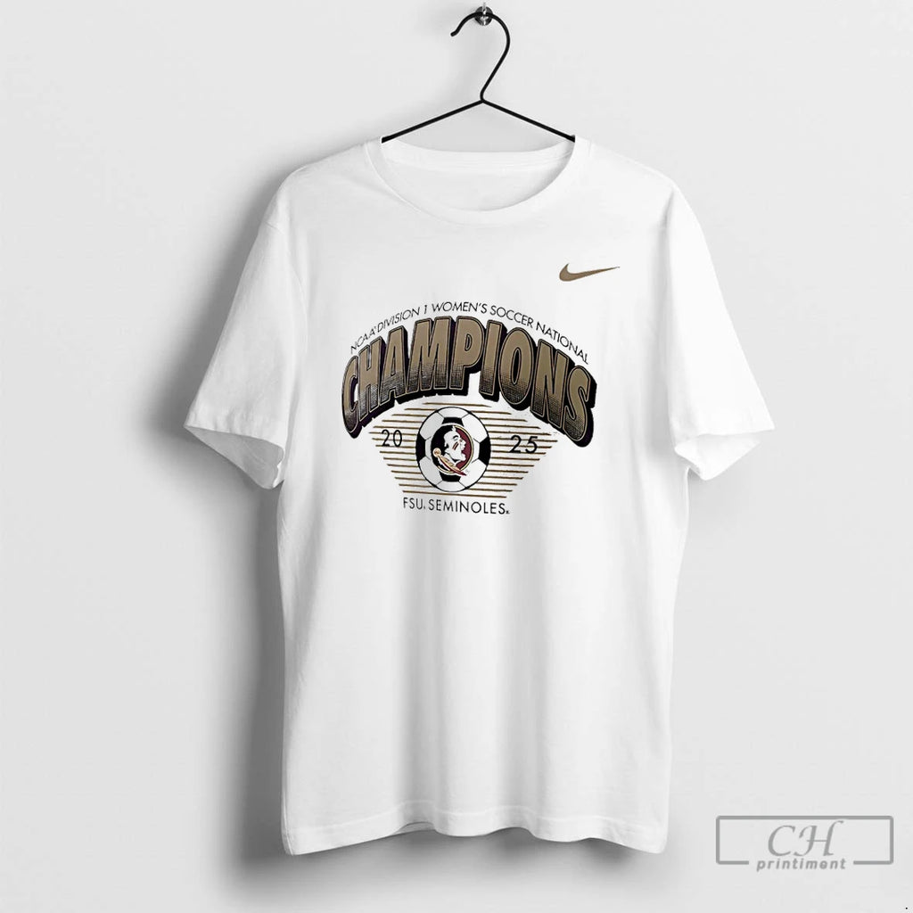 Premium Florida State Seminoles 2025 Womens Soccer National Champions
