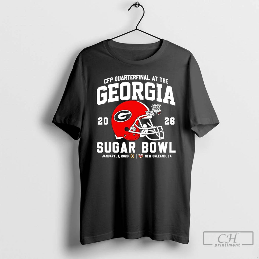 Premium Georgia Bulldogs 2026 Cfp Quarterfinal Sugar Bowl Helmet