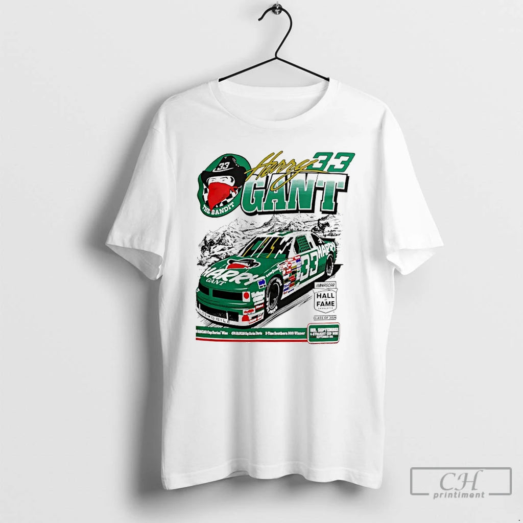 Premium Harry Gant 33 Nascar Hall Of Fame Inductee Signature