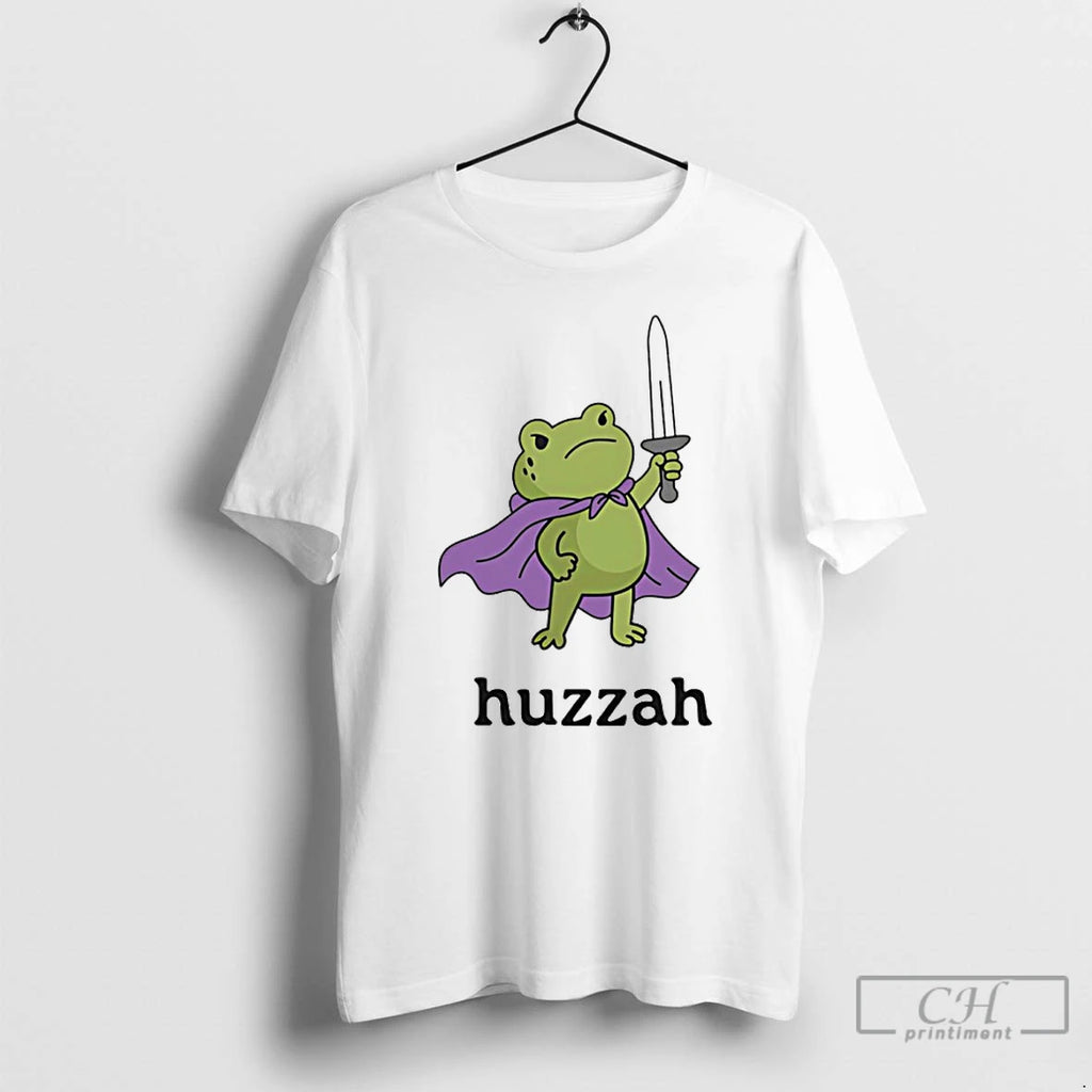Premium Huzzah Frog Knight Funny