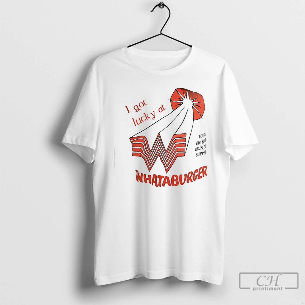Premium I Got Lucky At Whataburger Exclusive Logo