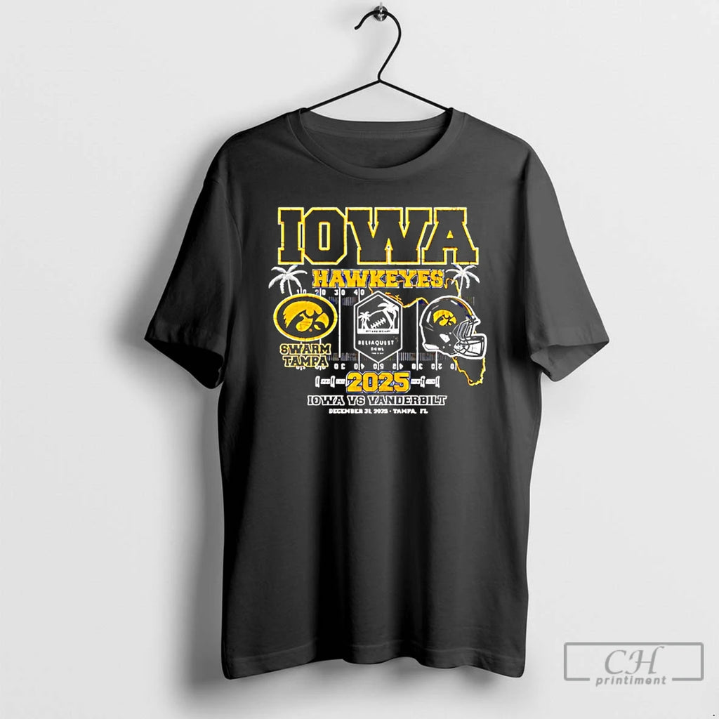 Premium Iowa Hawkeyes Vs Vanderbilt 2025 Reliaquest Bowl