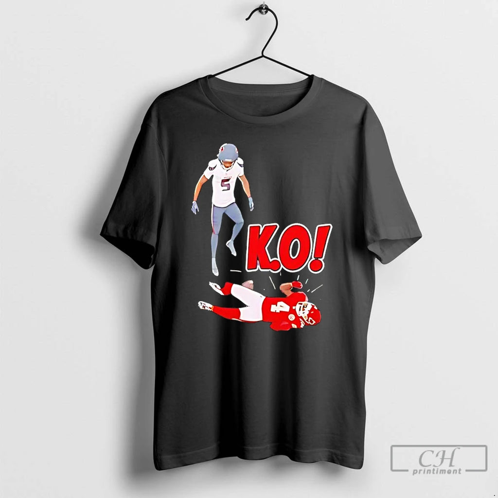 Premium Jalen Pitre Houston Texans Delivers A Monster Hit To Rashee Rice Ko T Shirts