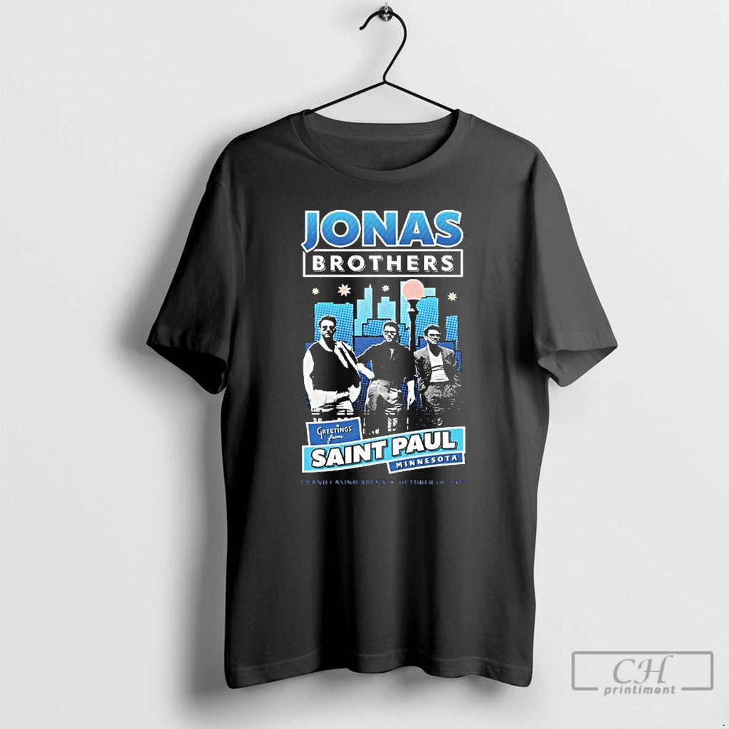 Premium Jonas Brothers Oct 10 2025 Saint Paul Mn T Shirts