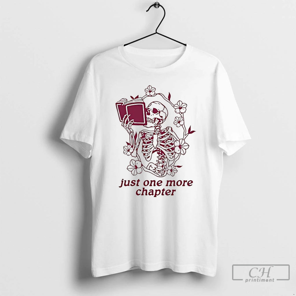 Premium Just One More Chapter Skeleton