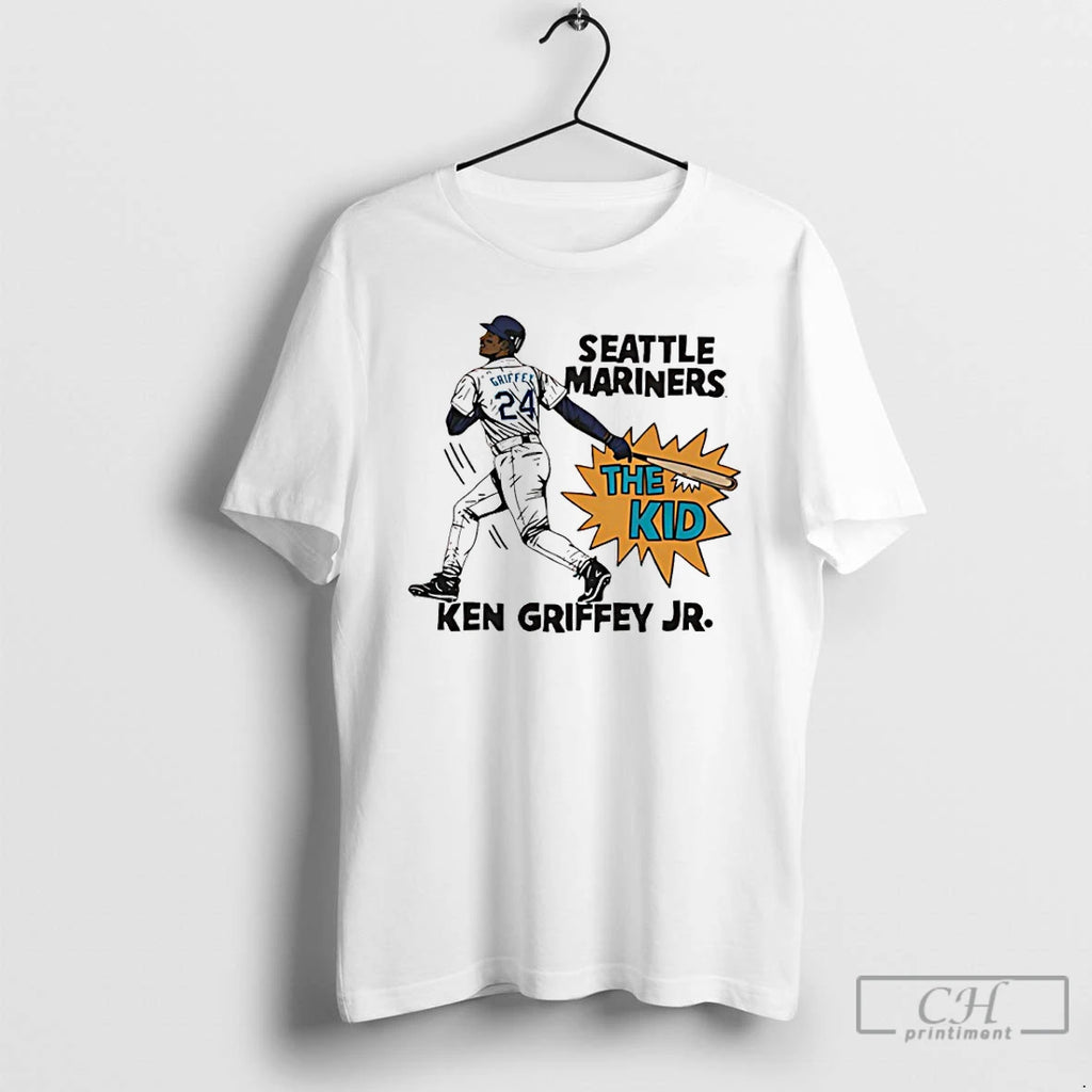 Premium Ken Griffey Jr Seattle Mariners The Kid Graphic