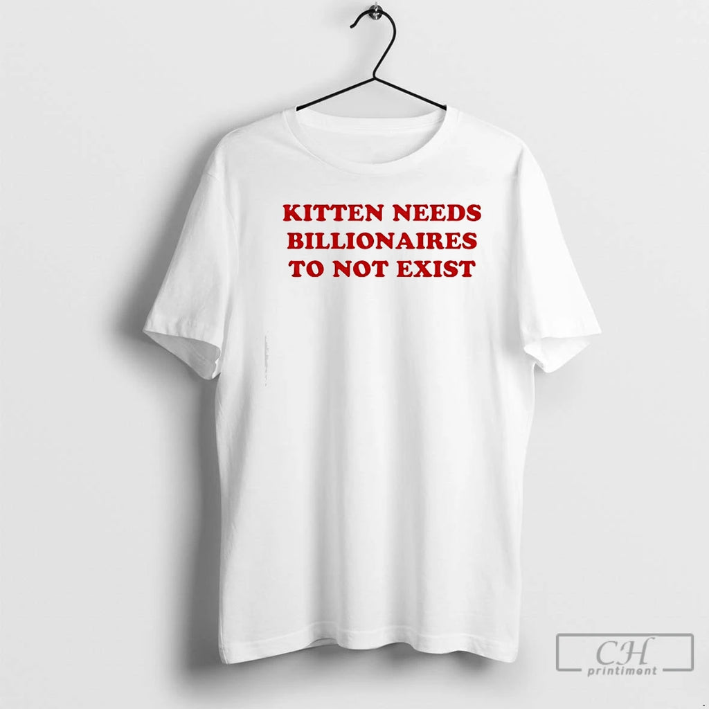 Premium Kitten Needs Billionaires To Not Exist