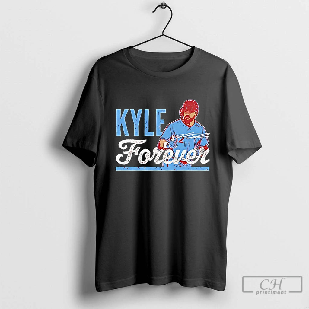 Premium Kyle Schwarber Forever Washington Nationals Mlb Baseball 2025 Signature