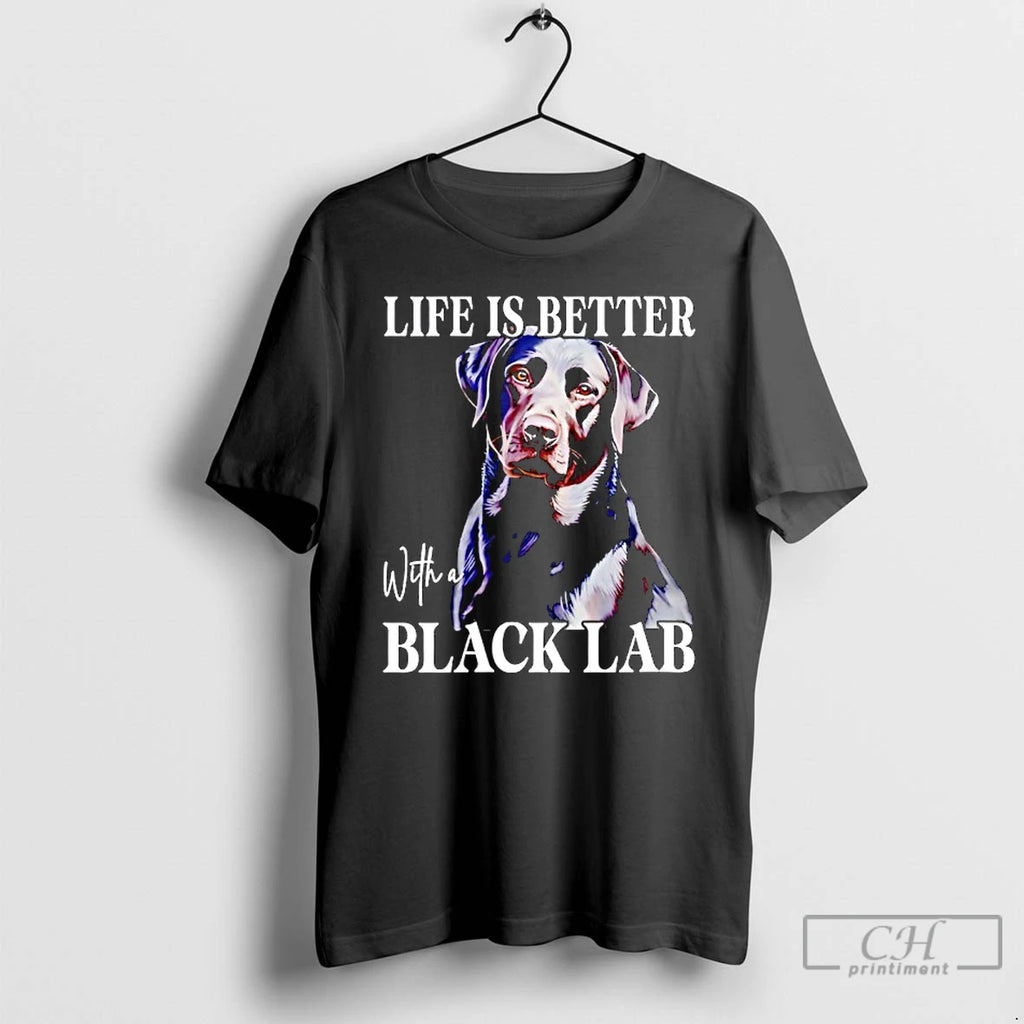 Premium Labrador Dog Life Is Better With A Black Lab