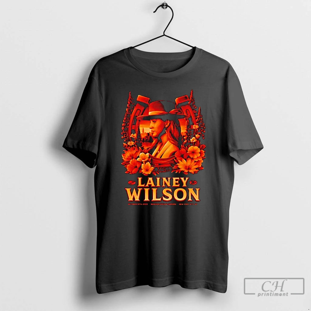 Premium Lainey Wilson New York Ny Tour Oct 10 2025 T Shirts
