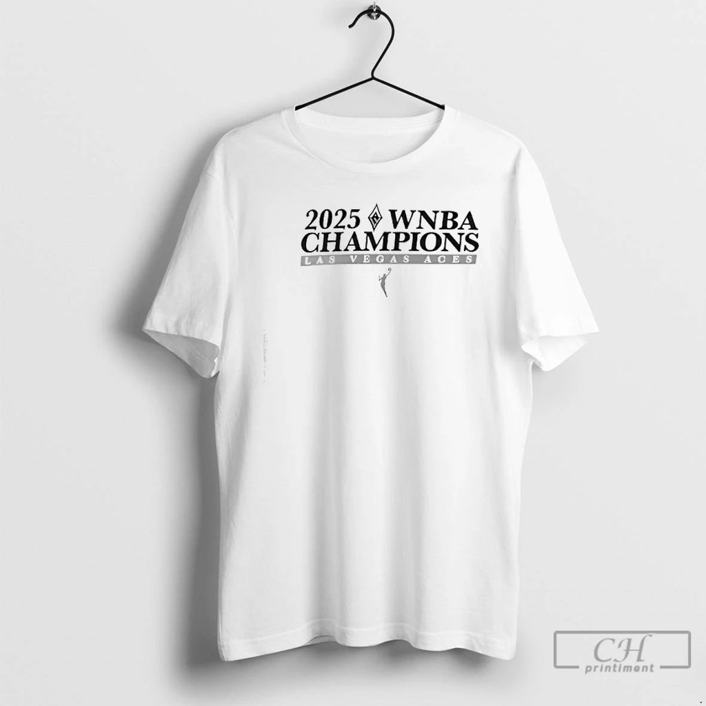 Premium Las Vegas Aces 2025 Wnba Finals Champions Team Roster T Shirts