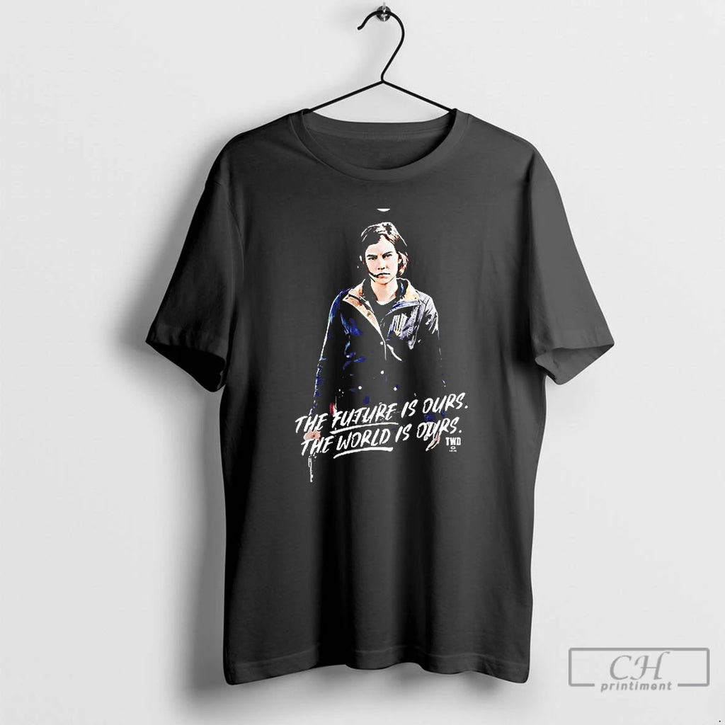 Premium Maggie The Future Is Ours The World Is Ours T Shirts