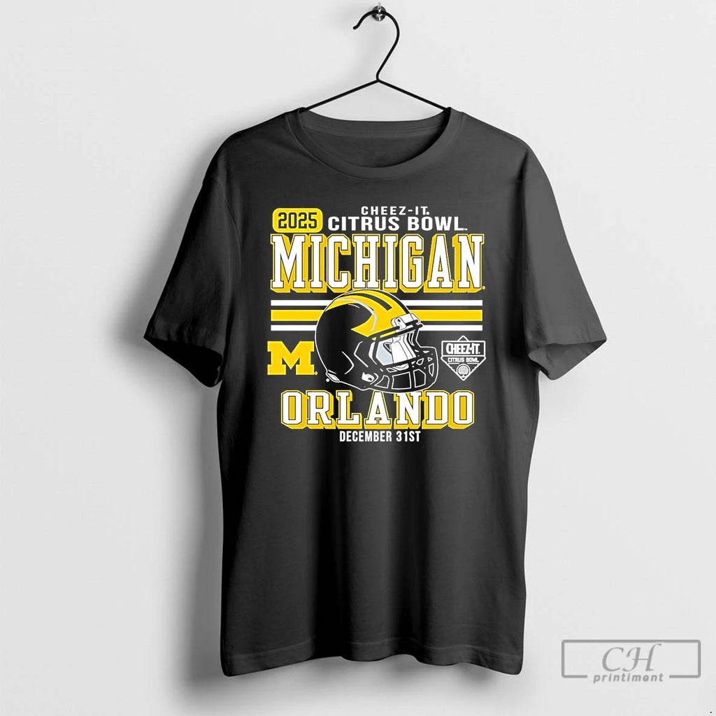 Premium Michigan Wolverines 2025 Cheez It Citrus Bowl