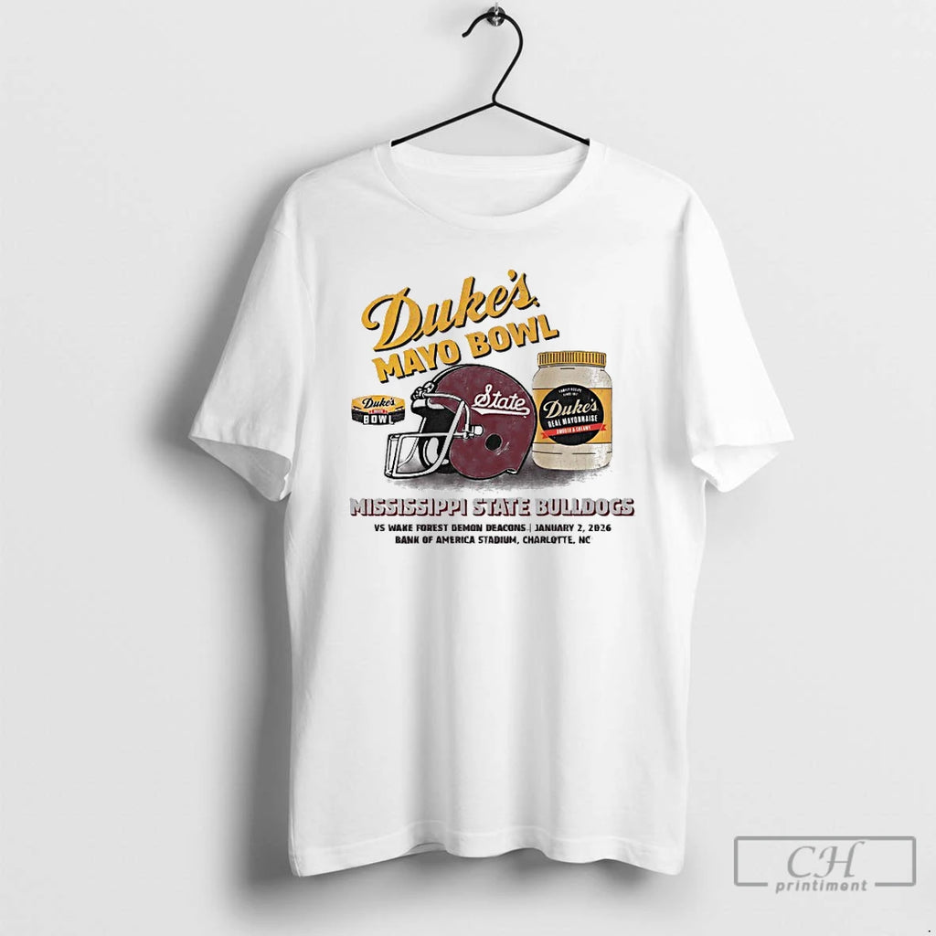Premium Mississippi State Bulldogs Dukes Mayo Bowl 2026