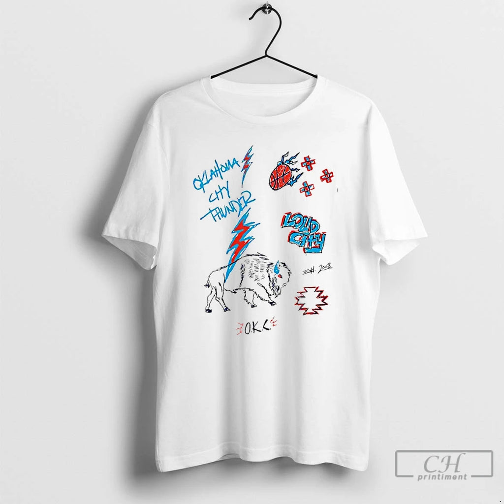 Premium Okc Thunder Loud City Icon Paint