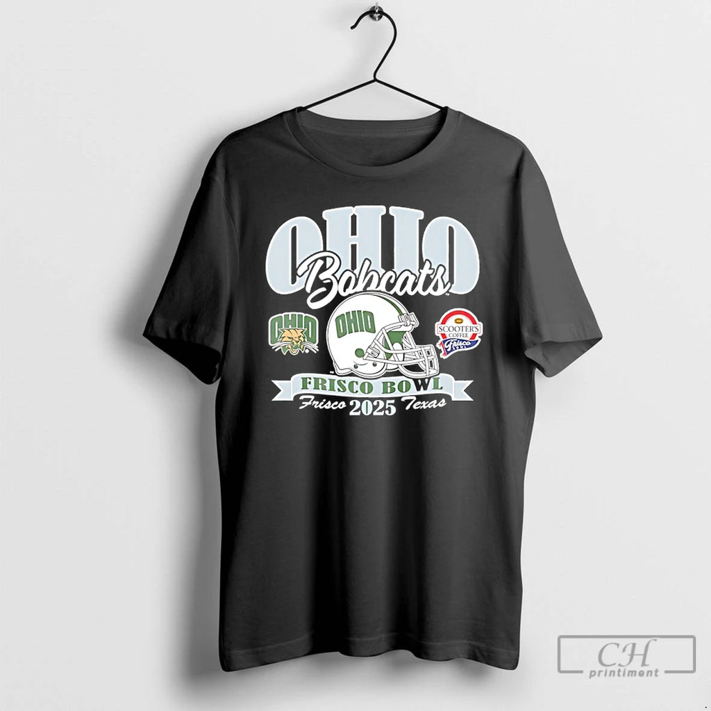 Premium Ohio Bobcats Football 2025 Scooters Coffee Frisco Bowl