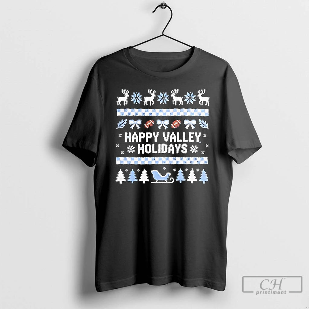 Premium Penn State Happy Valley Holidays Christmas