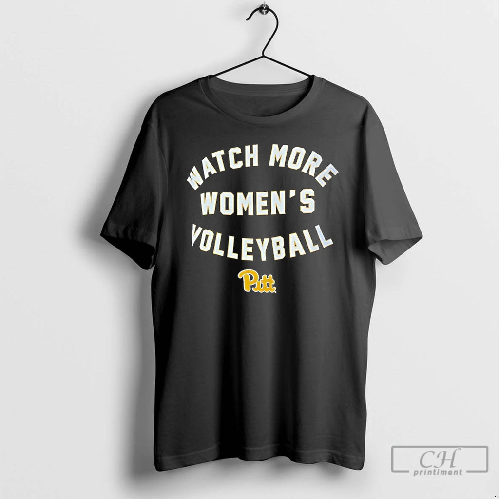 Premium Pitt Panthers Watch More Womens Volleyball T Shirts