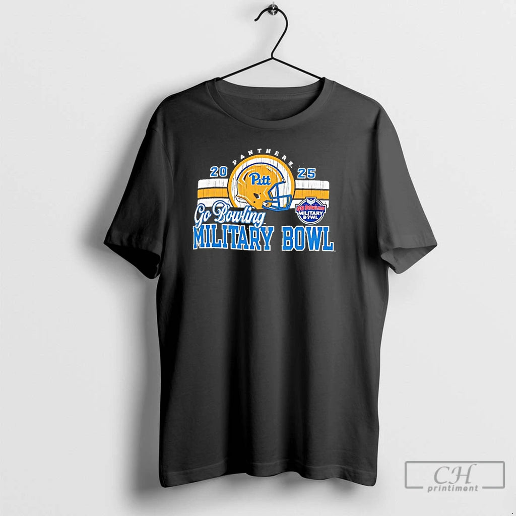 Premium Pittsburgh Pitt Football 2025 Military Bowl Go Bowling