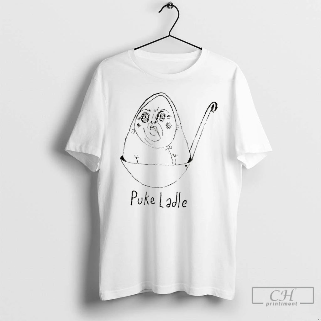Premium Puke Ladle A Grotesque Face T Shirts