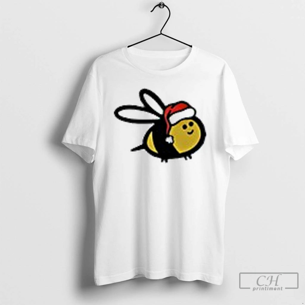 Premium Santa Bee Merry Christmas