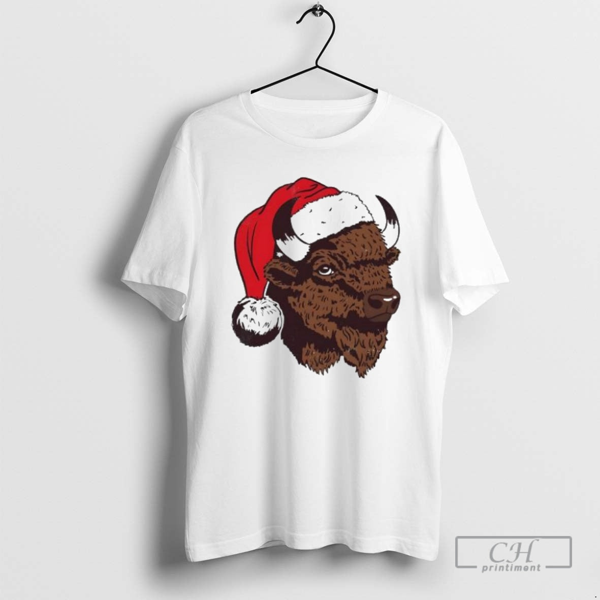 Premium Santa Bison Buffalo Shirt Sweater