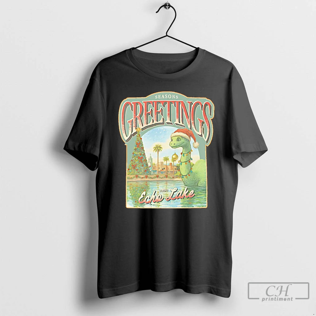 Premium Seasons Greetings From Echo Lake Christmas 2025