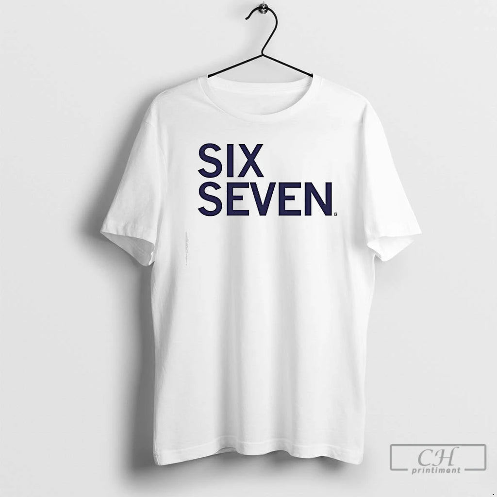 Premium Six Seven Text 6 7
