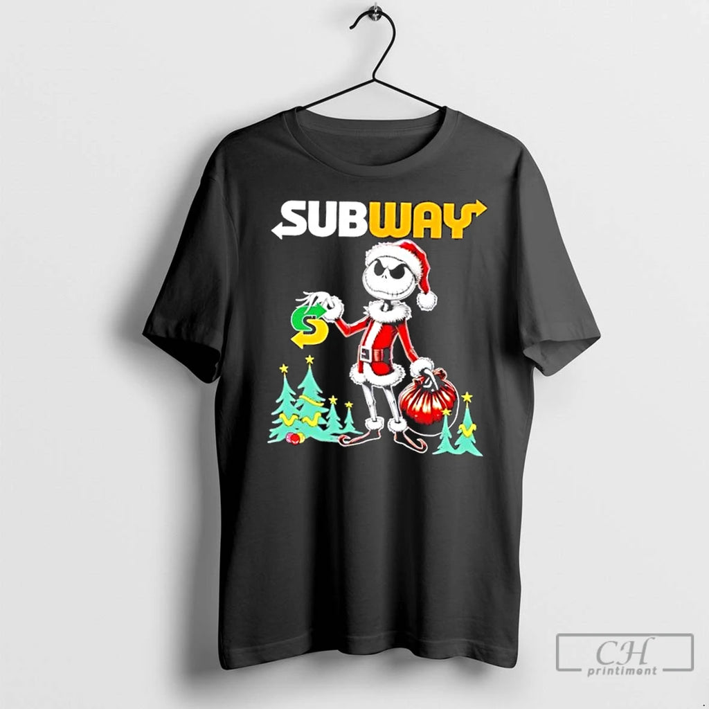 Premium Subway X Jack Skellington Santa Isnt Real Christmas