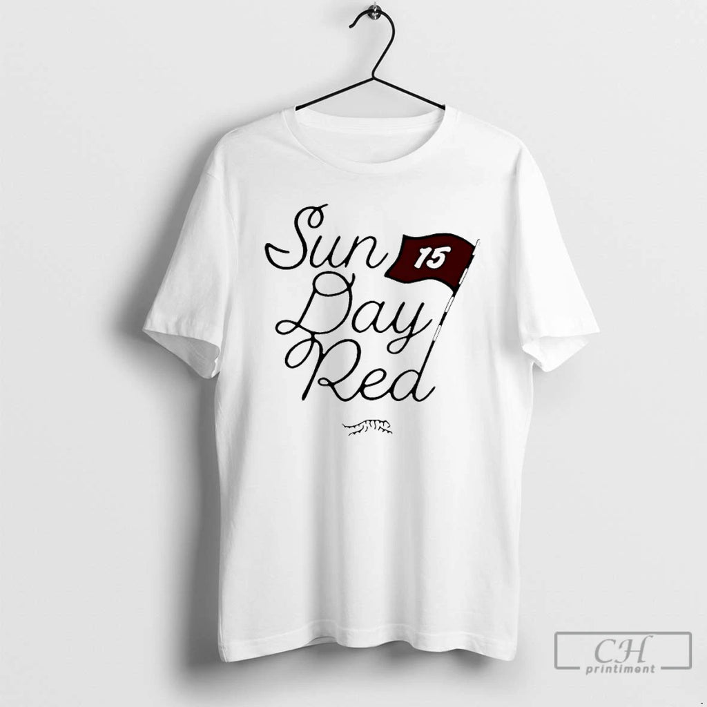 Premium Sun Day Red 15 Bay Flag