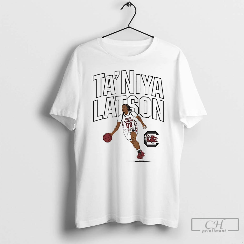 Premium Taniya Latson Dribble South Carolina Gamecocks