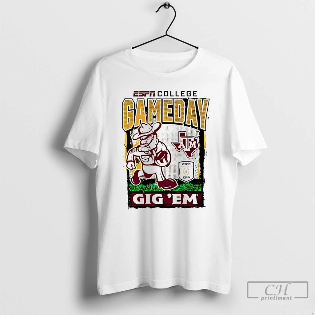 Premium Texas Am Aggies 2025 26 College Football Playoff Gameday Aggies Gig %ce%b3cyem Mascot