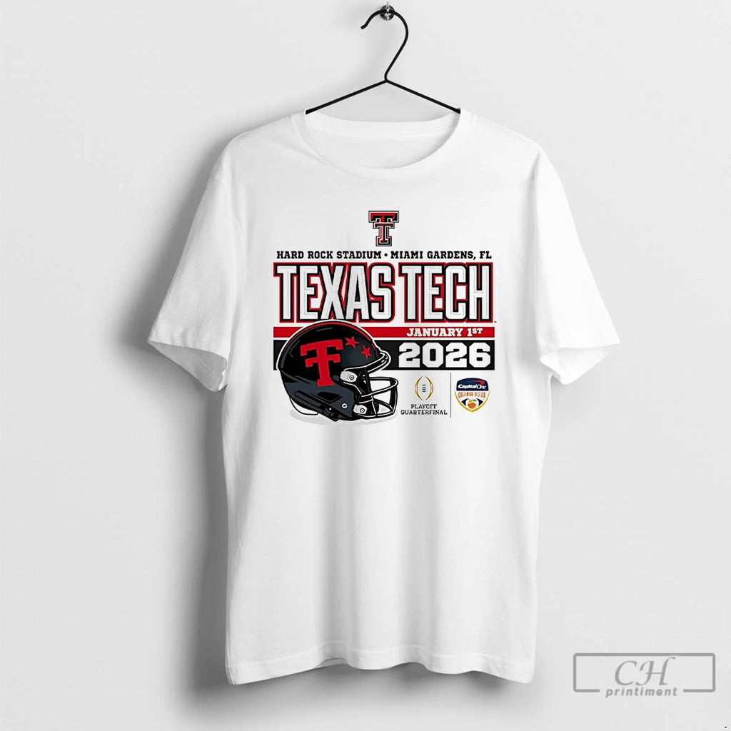 Premium Texas Tech Red Raiders Orange Bowl 2026 Cfp Quarterfinal