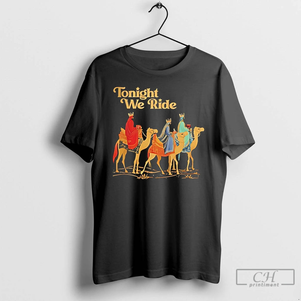 Premium Three Wise Men Tonight We Ride Christmas