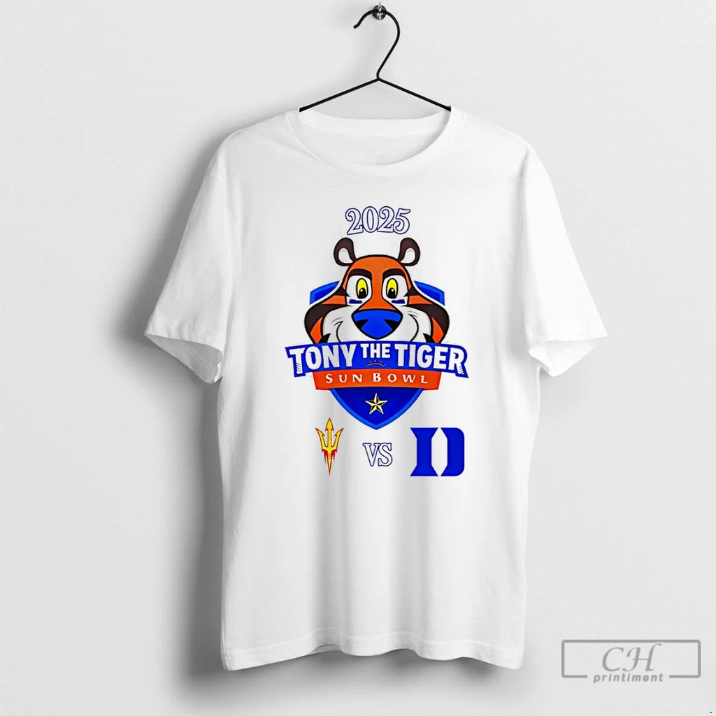 Premium Tony The Tiger Sun Bowl 2025 Arizona State Vs Duke
