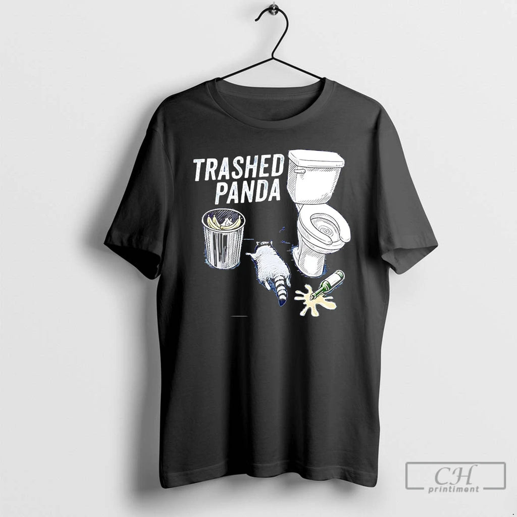 Premium Trashed Panda Drunk Raccoon