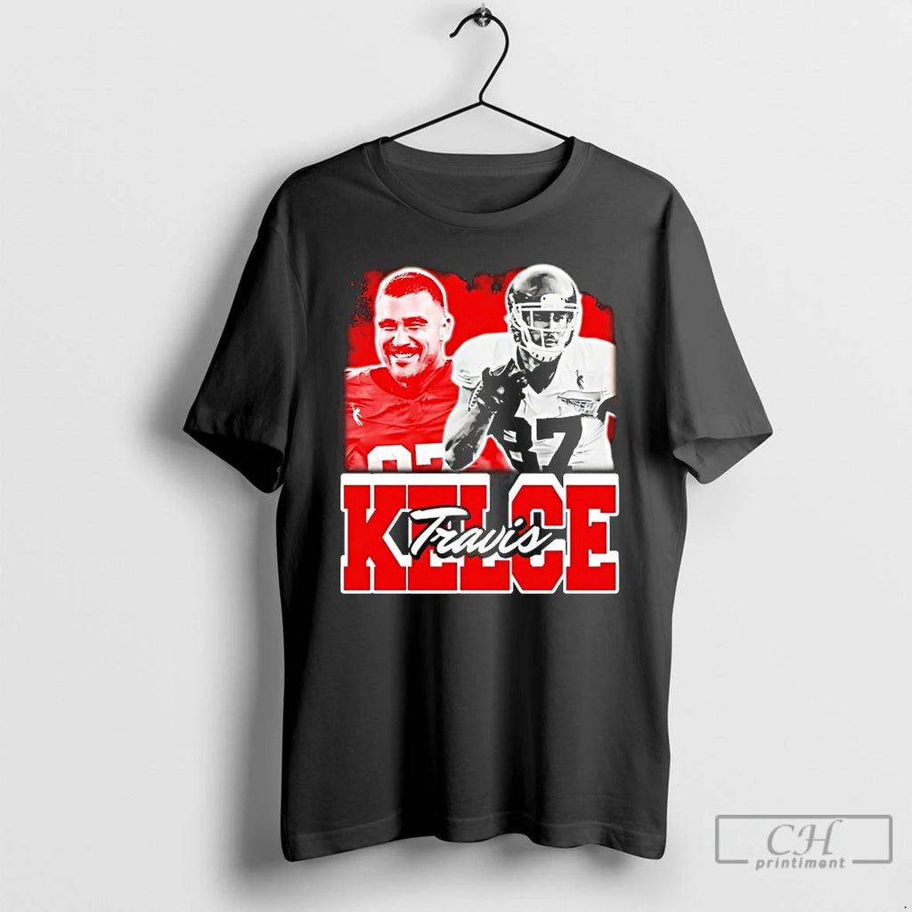 Premium Travis Kelce Kansas City Chiefs Dreams Player 90s Vintage