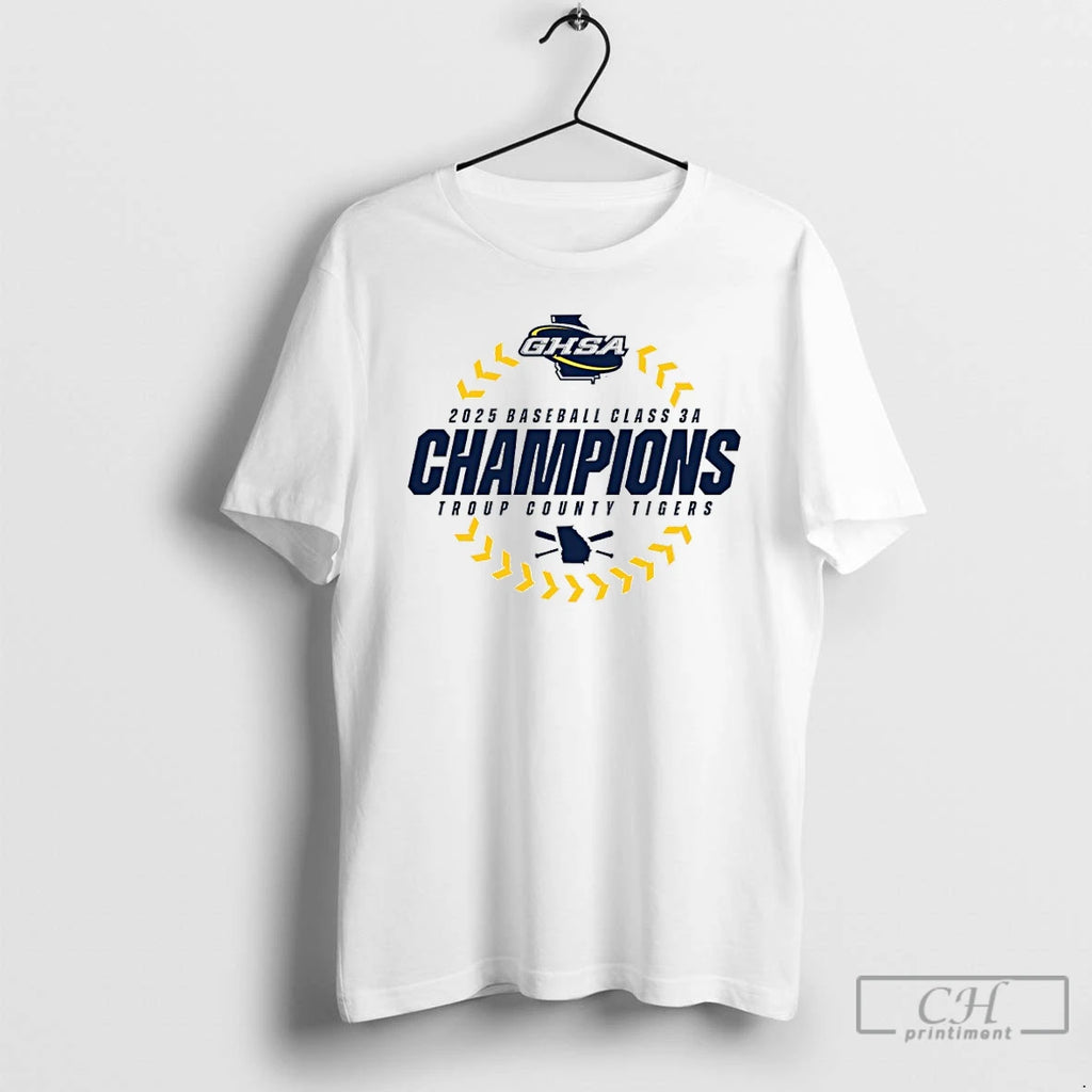 Premium Troup County Tigers 2025 Ghsaa Baseball 3a State Champions