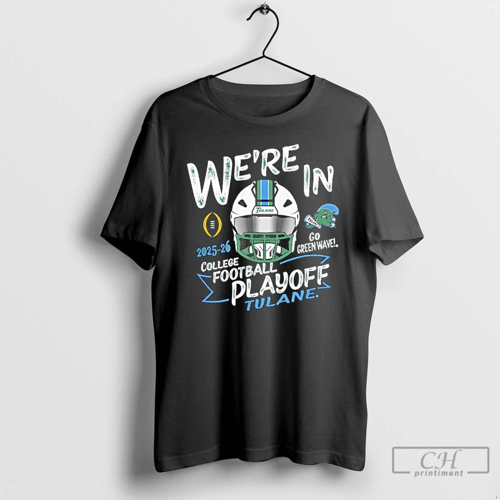 Premium Tulane Green Wave Cfp College Football Playoff 2025 2026