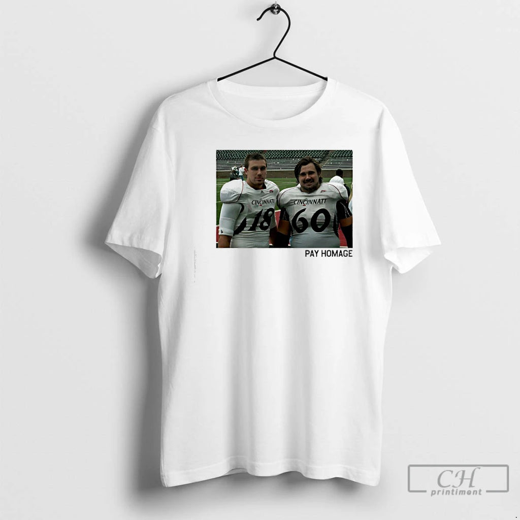 Premium Uc Bearcats Kelce Brothers Pay Homage T Shirts